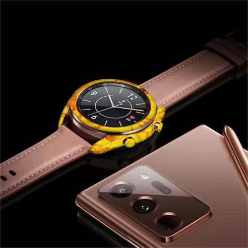 Samsung_Watch3 41mm_Yellow_Flower_4